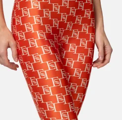 Elisabetta Franchi Tuta In Lycra Con Stampa Logo^ Tute